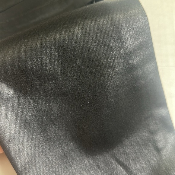 L’AGENCE Margot Coated Womens 29 Cropped Skinny High Rise Black Stretch Pants - Picture 15 of 16